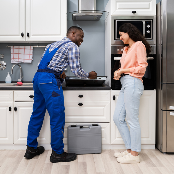 how long does it typically take to complete cooktop repair services in Esko